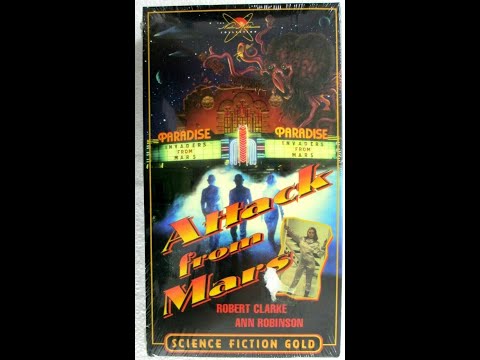 Attack From Mars 1956 1988 Ann Robinson Robert Clarke Sci-Fi Full Movie