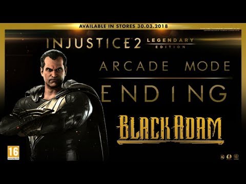 INJUSTICE 2 LEGENDARY EDITION - Black Adam Ending [Ft. Isis, Ra's Al Ghul, Batman, League]