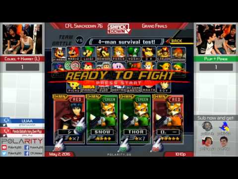 CFLS76 - Colbol + Harriet (Red) vs Plup + Pengie (Green) - Grand Finals