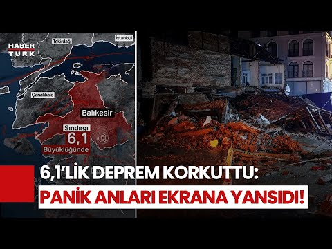 Geceyi Sallayan Deprem! Balıkesir Ve Çevre İller Ayağa Kalktı