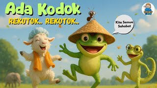 Download lagu Ada Kodok Rekotok Rekotok 🐸 | Lagu Anak Lucu & Edukatif | Si Kodok | UnaStoryLand mp3