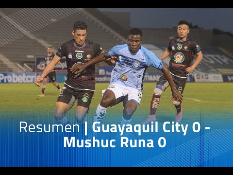 Resumen: Guayaquil City 0 - Mushuc Runa 0