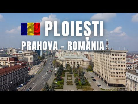 Orașul Ploiești, România - Imagini din dronă!