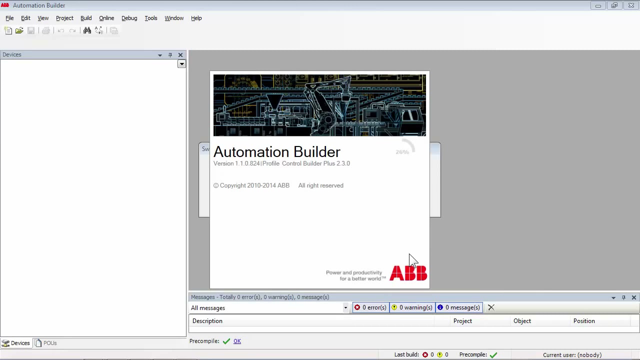 ABB AC500 PLC   Upgrade a project to Automation Builder 1.1 and higher versions