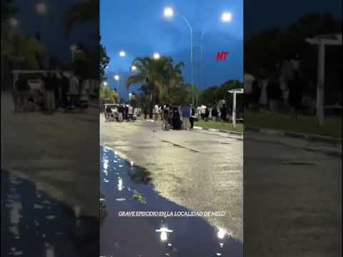 Una Fiesta de Egresados en Melo se cobra una vida. El autor del hecho se encuentra detenido.