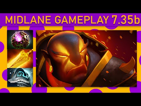 ⭐Adzantick Ember Spirit 20 Kills! Mid Gameplay 7.35b - Dota 2 Top MMR