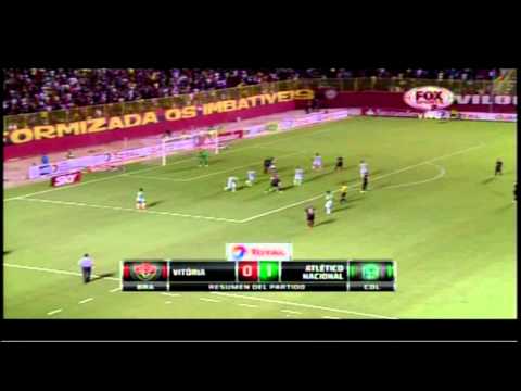 Copa Total Sudamericana: Vitória (0) vs Atlético Nacional (1)