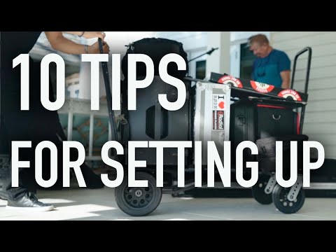 10 Tips For Setting Up Gear at Live Gigs