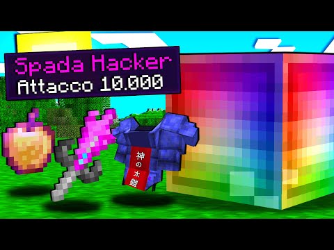 QUESTO BLOCCO DROPPA OGGETTI HACKER DI MINECRAFT - ITA