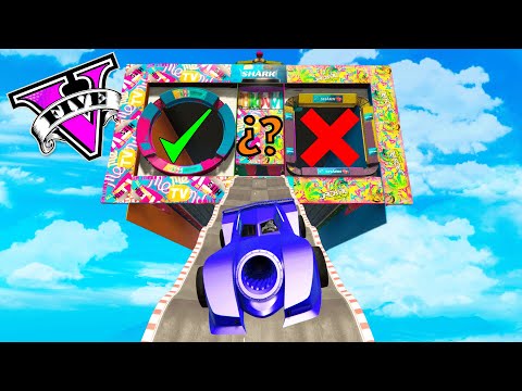 MEGA RAMPA DE LA SUERTE! NO SE QUE LUGAR ELEGIR!! ~ GTA 5 ONLINE