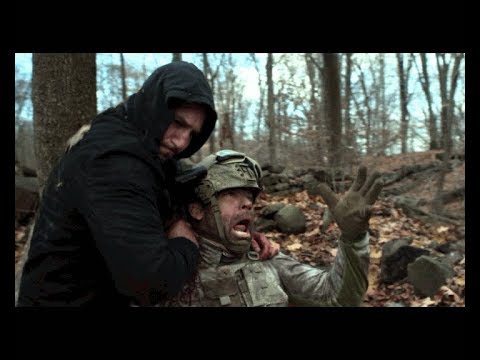 Marvel's The Punisher 1x05 Frank Castle Stabs Soldier To Death Forest Fight Scene