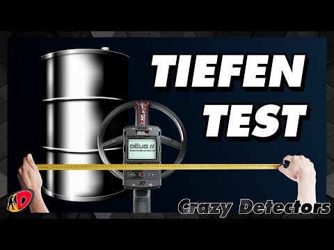 Wie tief kommt ein Metalldetektor? XP Deus 2 im Tiefentest [Lufttest]