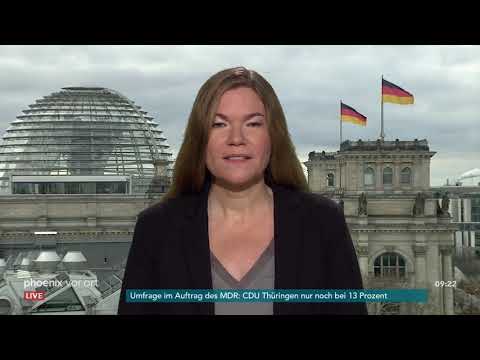 Angelika Hellemann bei phoenix nachgefragt zur CDU-Führungskrise am 11.02.20