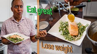 Seared Fish On A Bed Of Greens - Cooking Tutorial