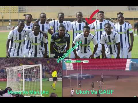Watch the striking similarities between Messi’s goal vs Man Utd and Ukoh’s goal against GAUF #yt
