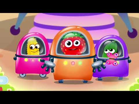 Funny Food 2 - Wow Kids - Comida divertida, aprender los numeros las letras y formas para ni�os - YouTube