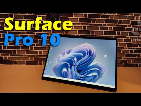 The Microsoft Surface Pro 10 Unboxing & Review