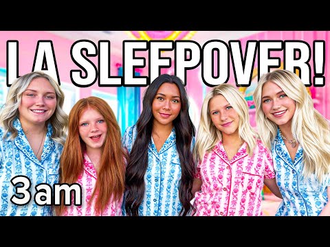FiRST EVER SLEEPOVER in LA WiTH FRiENDS! 🌴🎀