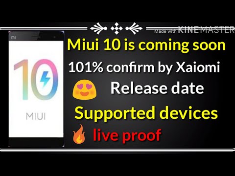 Miui 10 supported smartphones | release date, features | list of xiaomi smartphones getting miui 10 Video