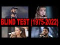 BLIND TEST (1975-2022) | 50 EXTRAITS