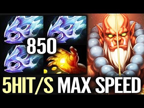Triggered Juggernaut 30x Slashes WTF Build x3 Shard - Max Attack Speed Dota 2