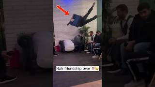 FUNNY AIRBAG PRANK on unsuspecting guy 🤣 #shorts #dailyshorts #prank #hilarious #gonewrong #airbag