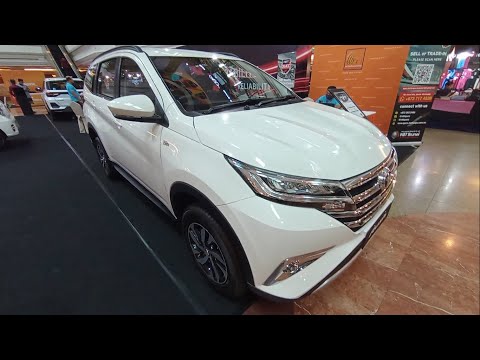 Toyota Rush 1.5G 4AT white walkaround exterior and interior (Brunei)