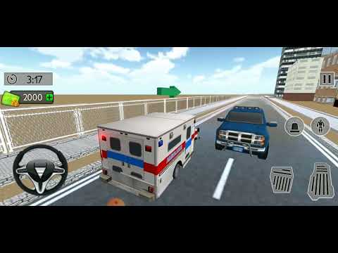 Rescue City Ambulance Driver Simulator 3D - Emergency Robot Transform Vehicle - Android Gameplay