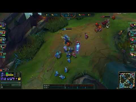 Top Shen vs Darius & Hecarim-League of Legends