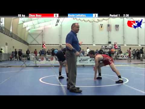 Chas Busz vs. Kevin LeValley at 2013 ASICS University Nationals - FS