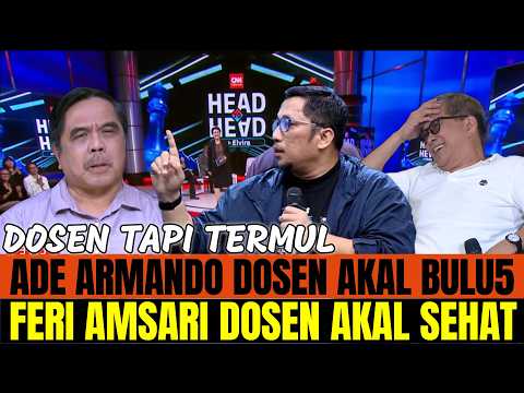 FERI AMSARI DOSEN AKAL SEHAT TIDAK SEPERTI ADE ARMANDO DOSEN TERMUL AKAL BULUS