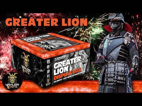 Greater Lion Display Box - 02732  |  CAT F2  |  Official video