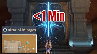 How To Unlock Altar of Mirages Domain | Genshin Impact Behind the Illusory Curtain 3.1