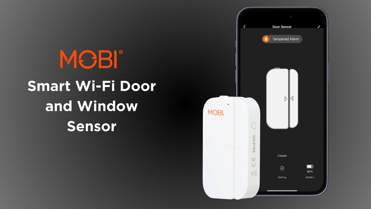 MOBI Smart Wi-Fi Door and Window Sensor | Usage & Setup