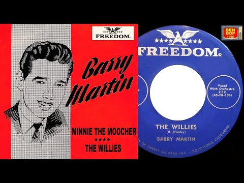 BARRY MARTIN – Minnie The Moocher / The Willies (1959)