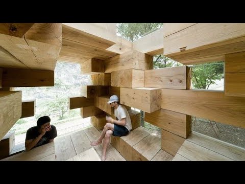 Amazing Fastest Wooden House Construction Method - Eco Building Materials
