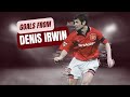 A few career goals from Denis Irwin