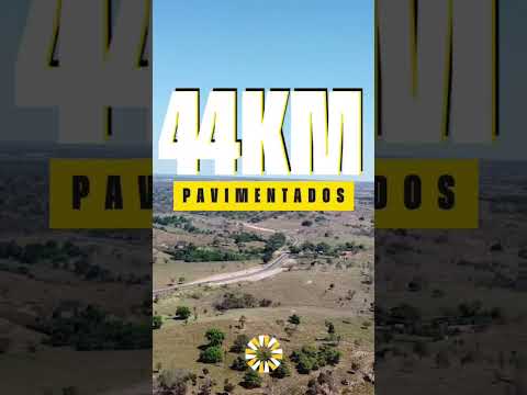 Tá entregue a obra de pavimentação da TO-239, que liga Itacajá a Itapiratins!