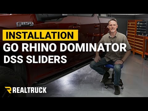 How to Install Go Rhino Dominator DSS Sliders on a 2016 Ford F-150 SuperCrew