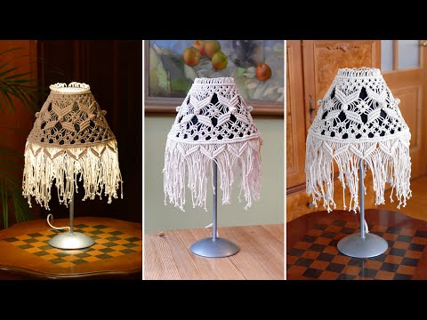 DIAMOND MESH MACRAME TABLECLOTH PATTERN TUTORIAL