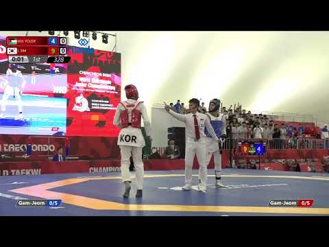 328 Semifinals Men  59kg JOR M B  YOUSIF KOR J  SIM