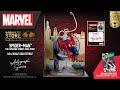 NEW Marvel Spider Man Collectible Autographed By Todd McFarlane Action Figure Showcase