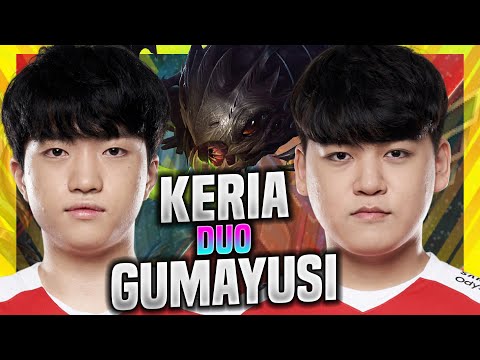T1 GUMAYUSI DUO WITH T1 KERIA! - T1 Gumayusi Plays Kog'maw ADC vs Jinx! | Season 11