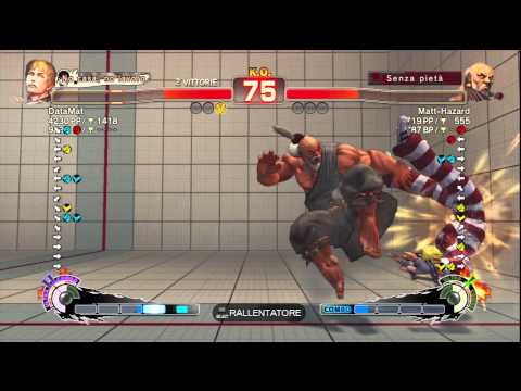 Super Street Fighter IV AE2012 - DataMat (Cody) Vs Matt-Hazard (Gouken)