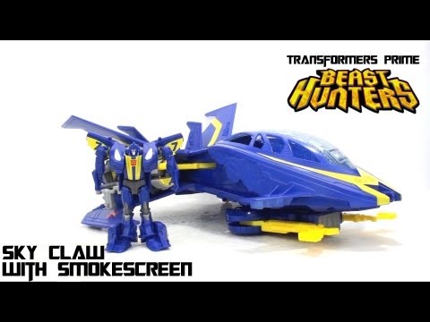 Video Review of the Cyberverse Sky claw w/ Smokescreen
