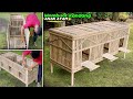 Membuat kandang anak ayam dari bambu | BOX AYAM