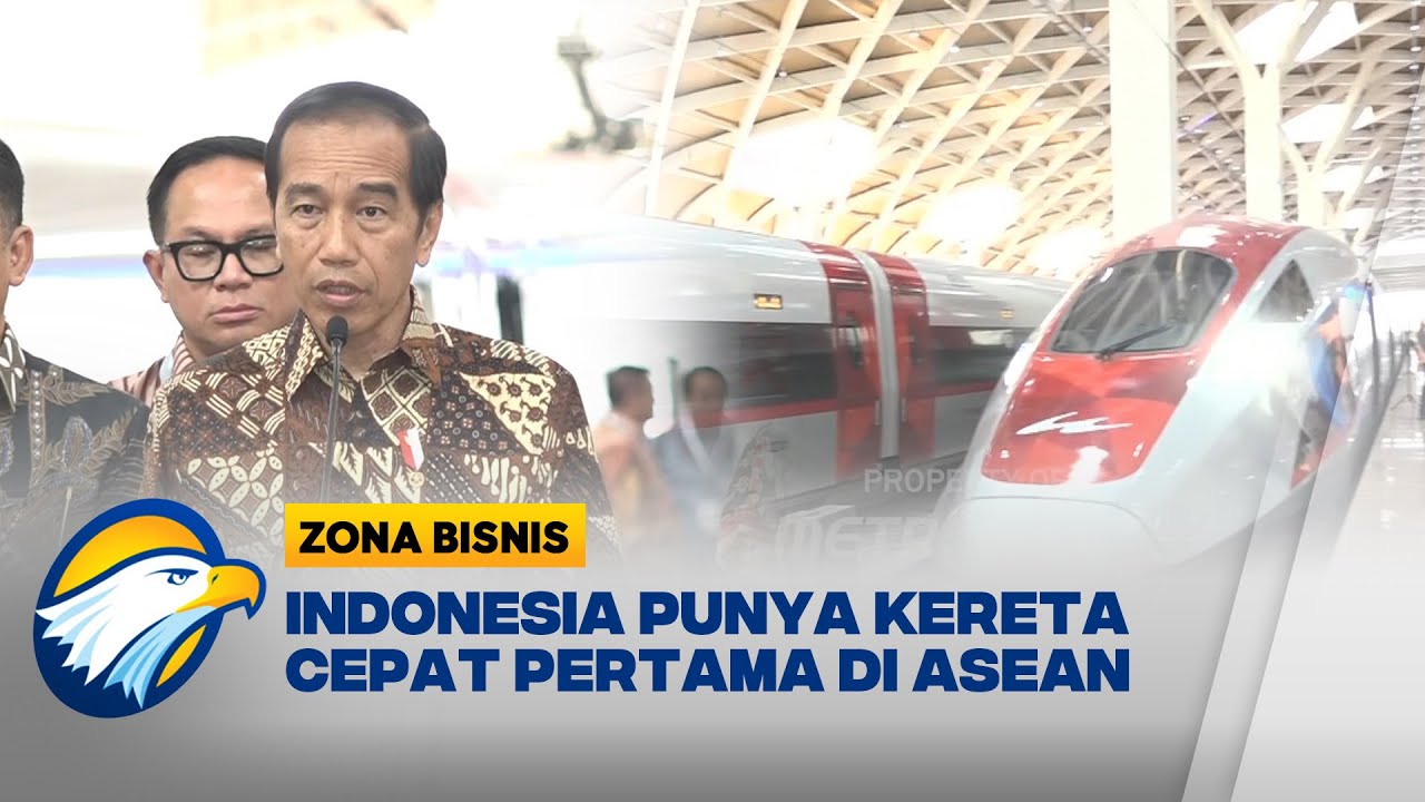 Jokowi Resmikan Kereta Cepat Jakarta Bandung, Jadi yang Pertama di Asia Tenggara