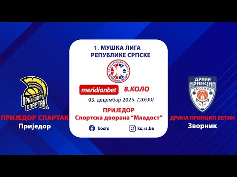 KK PRIJEDOR SPARTAK - OKK DRINA PRINCIP BETIN