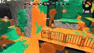 【splatoon2実況#21】自由に動き回れ！！ヴァリアブル奮闘記(´・ω・｀)。
