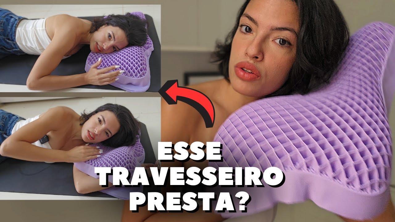 Testei TRAVESSEIRO AIRGELLY 2.0 de TPE